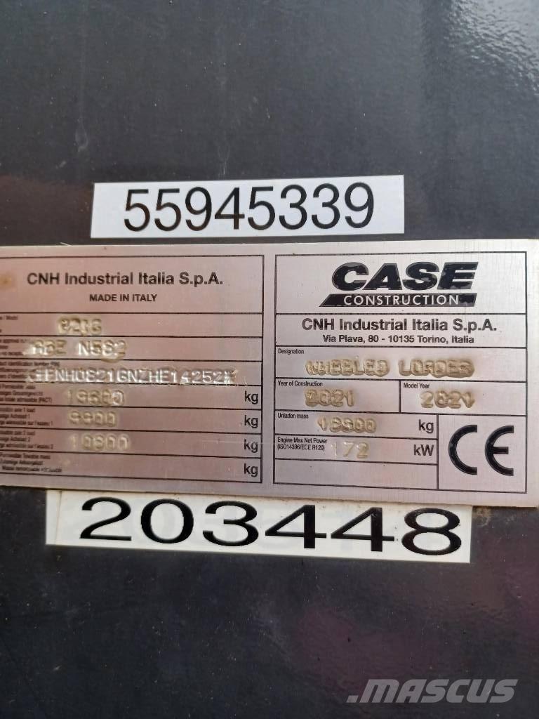 CASE 821G XR Фронтальні навантажувачі