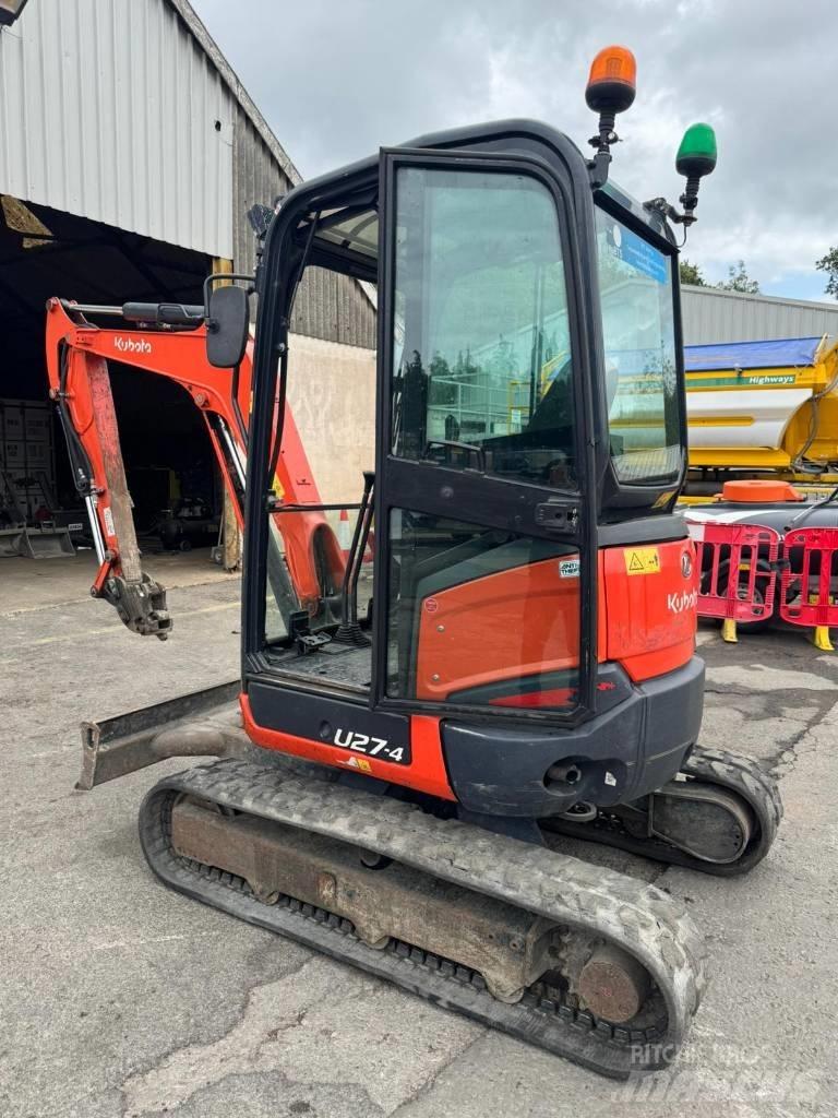 Kubota U 27-4 Міні-екскаватори < 7т