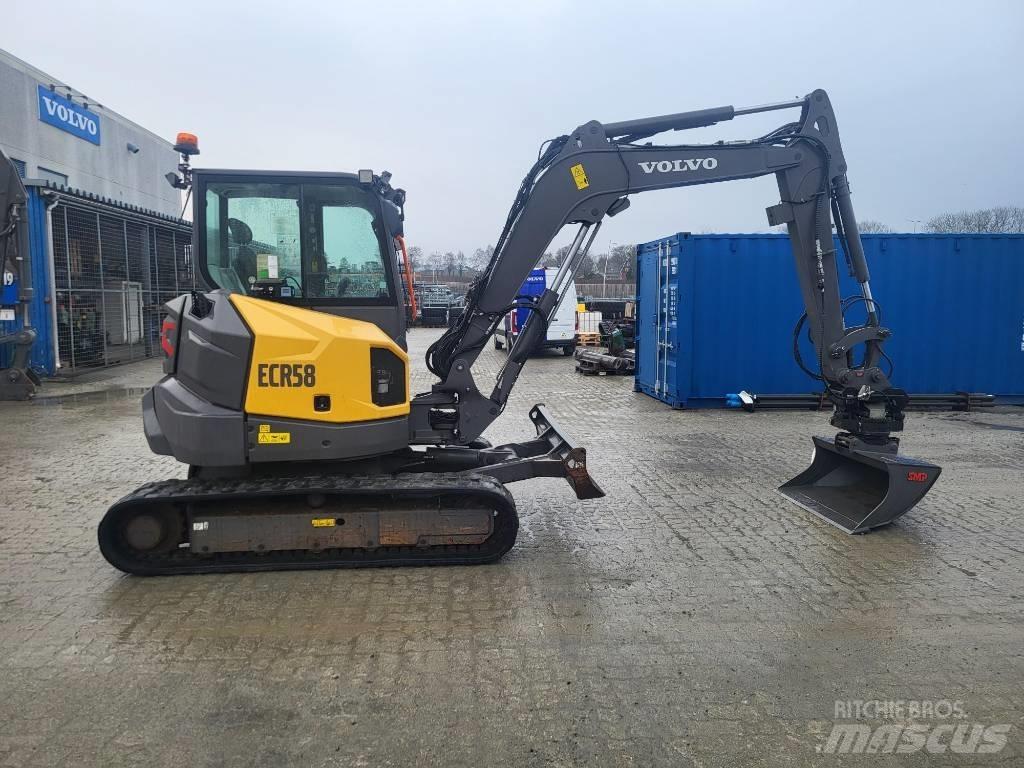 Volvo ECR58F Середні екскаватори 7т. - 12т.