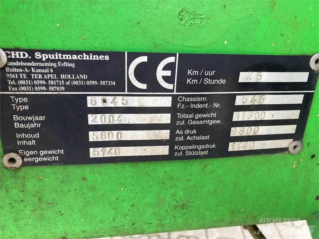 CHD 6045 Причіпні обприскувачі