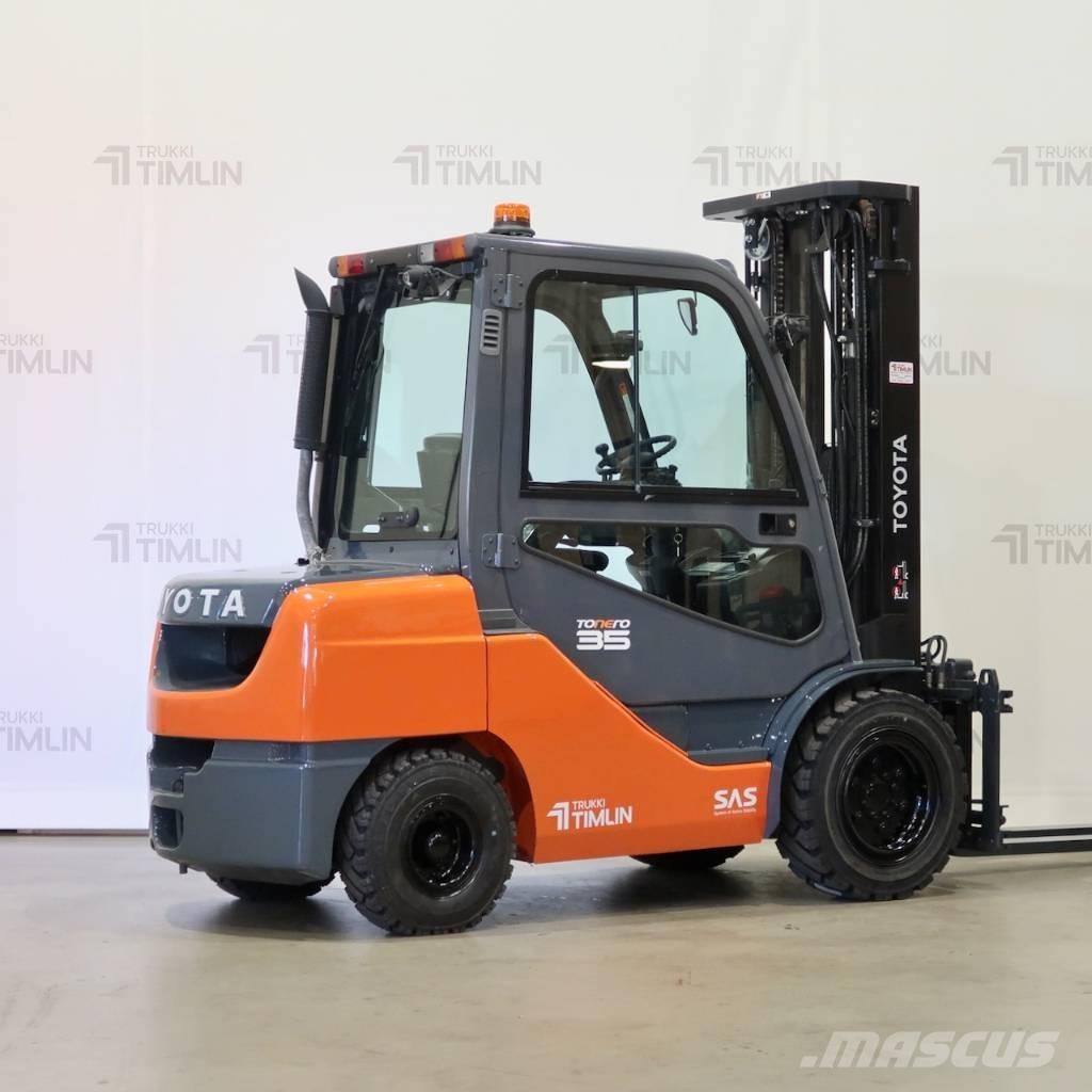 Toyota 02-8FDJF35 Дизельні навантажувачі