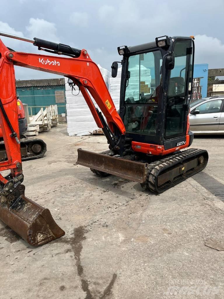 Kubota U 27-4 Міні-екскаватори < 7т