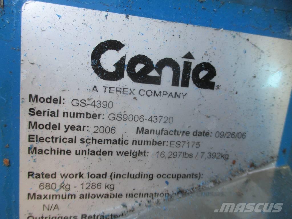 Genie GS 4390 RT Підйомники-ножиці