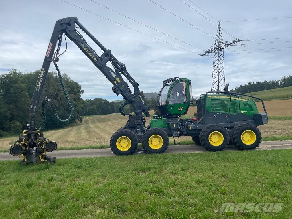 John Deere 1270G 8WD Харвестери