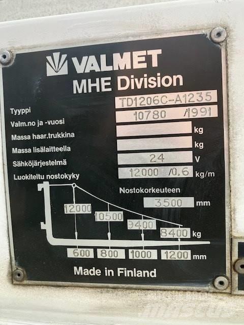 Valmet TD1206C-A123 Дизельні навантажувачі