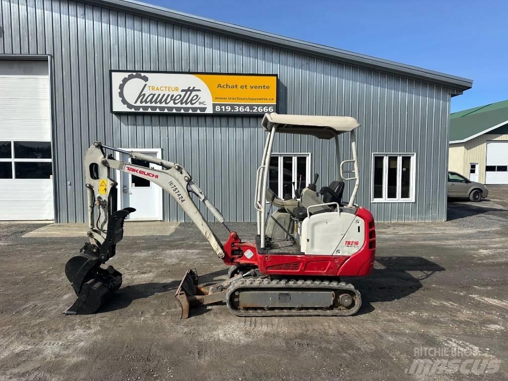 Takeuchi TB 216 Міні-екскаватори < 7т