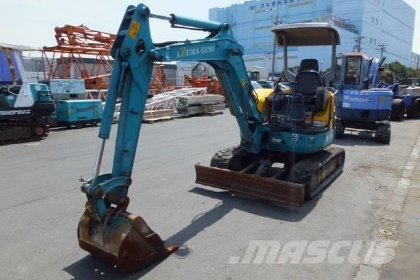 Kubota U-30-3S Міні-екскаватори < 7т
