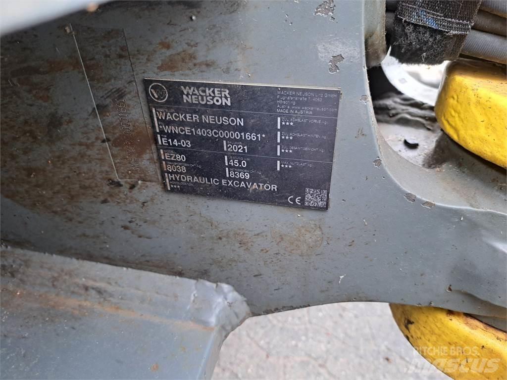 Wacker Neuson EZ80 Гусеничні екскаватори
