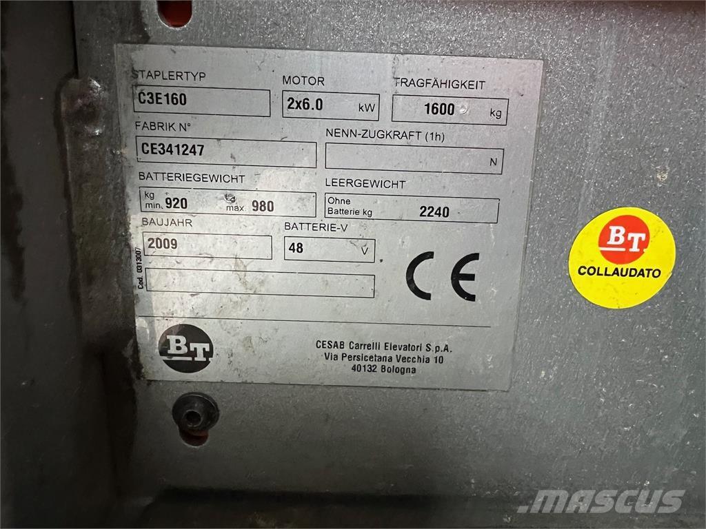 BT C3E160 Електронавантажувачі