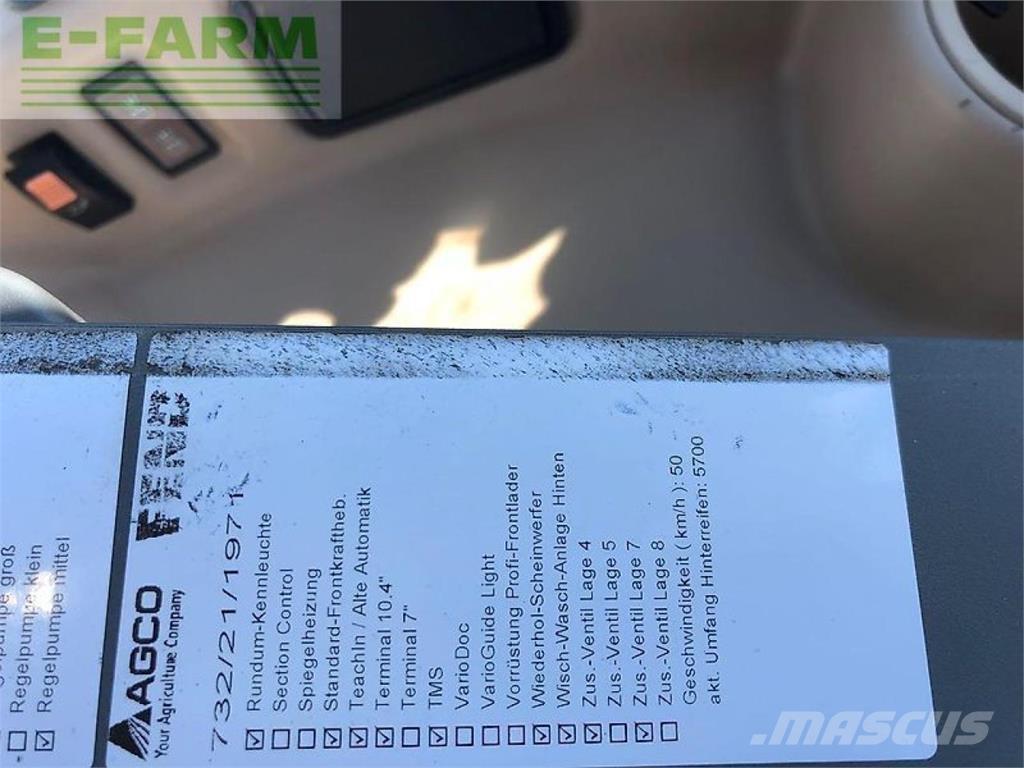 Fendt 714 vario Трактори