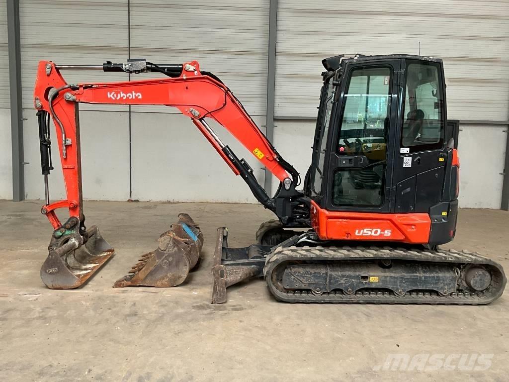 Kubota U 50-5 Міні-екскаватори < 7т