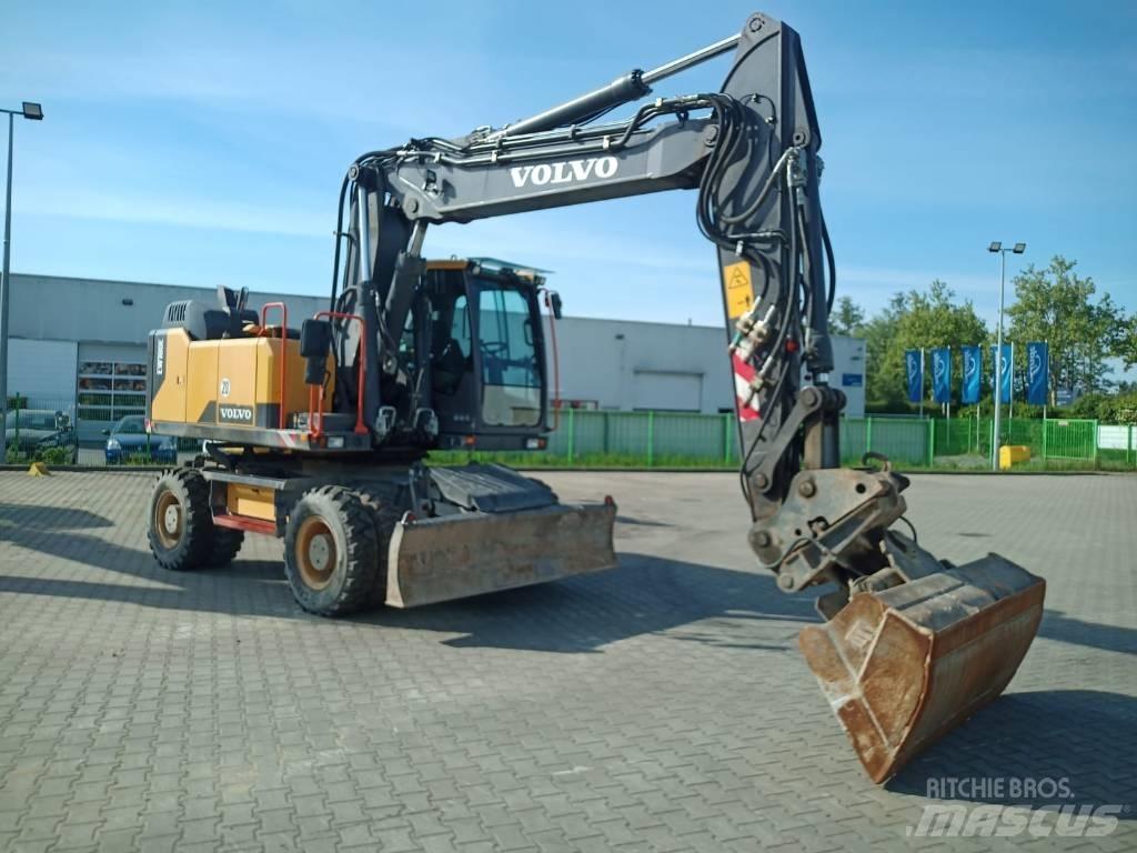 Volvo EW 180 E Колісні екскаватори