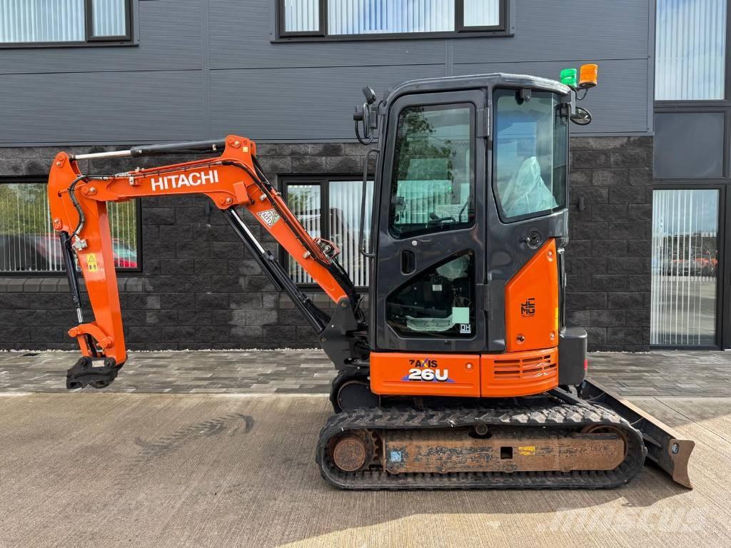 Hitachi ZX 26 U-6 Міні-екскаватори < 7т