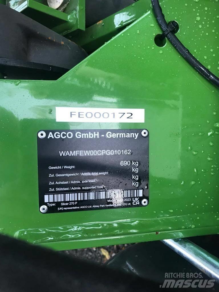 Fendt Slicer 270P Косилки