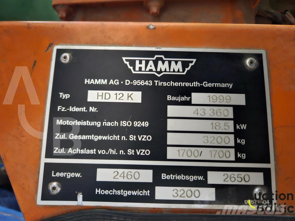 Hamm HD 12 K Інші дорожні катки