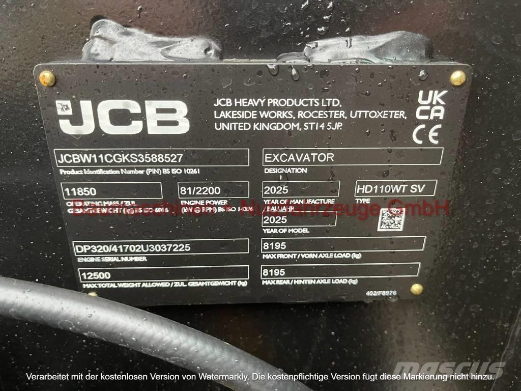 JCB Hydradig 110W Колісні екскаватори