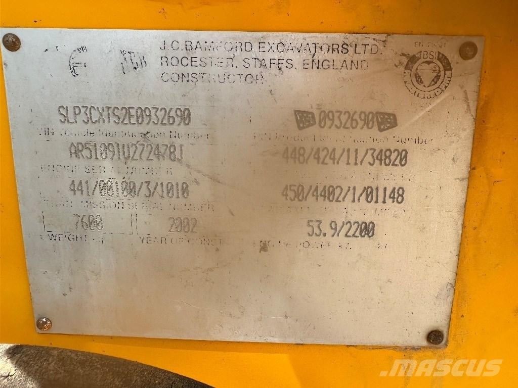 JCB 3 CX Екскаватори-навантажувачі