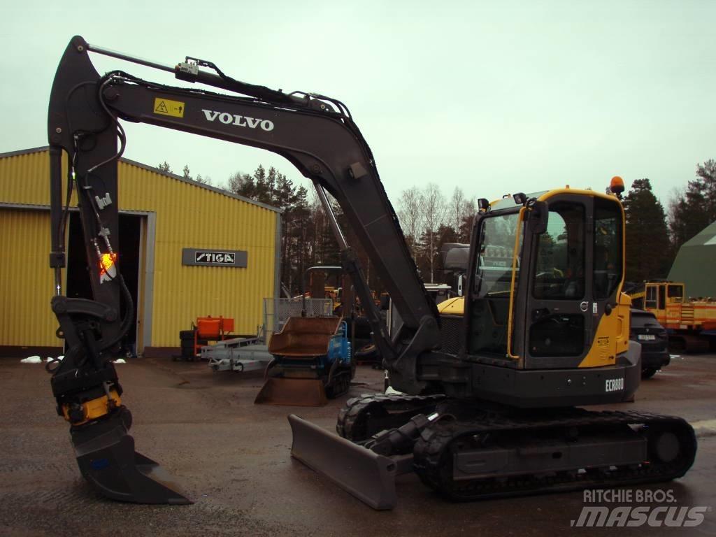 Volvo ECR 88 D Середні екскаватори 7т. - 12т.