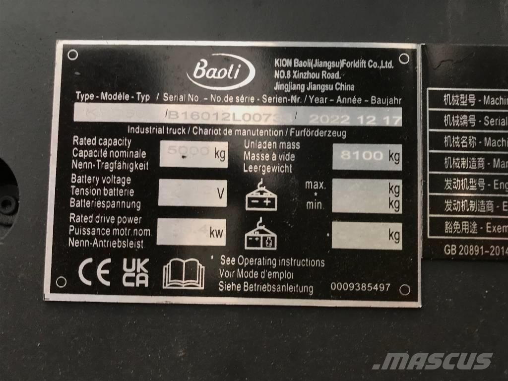 Baoli KBD 40 Дизельні навантажувачі