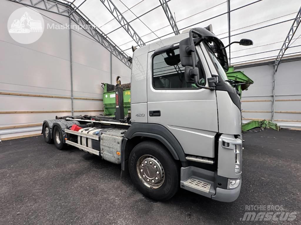 Volvo FM 420 Вантажівки з гаковим підйомом