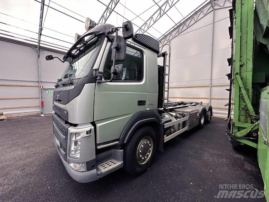 Volvo FM 420 Вантажівки з гаковим підйомом