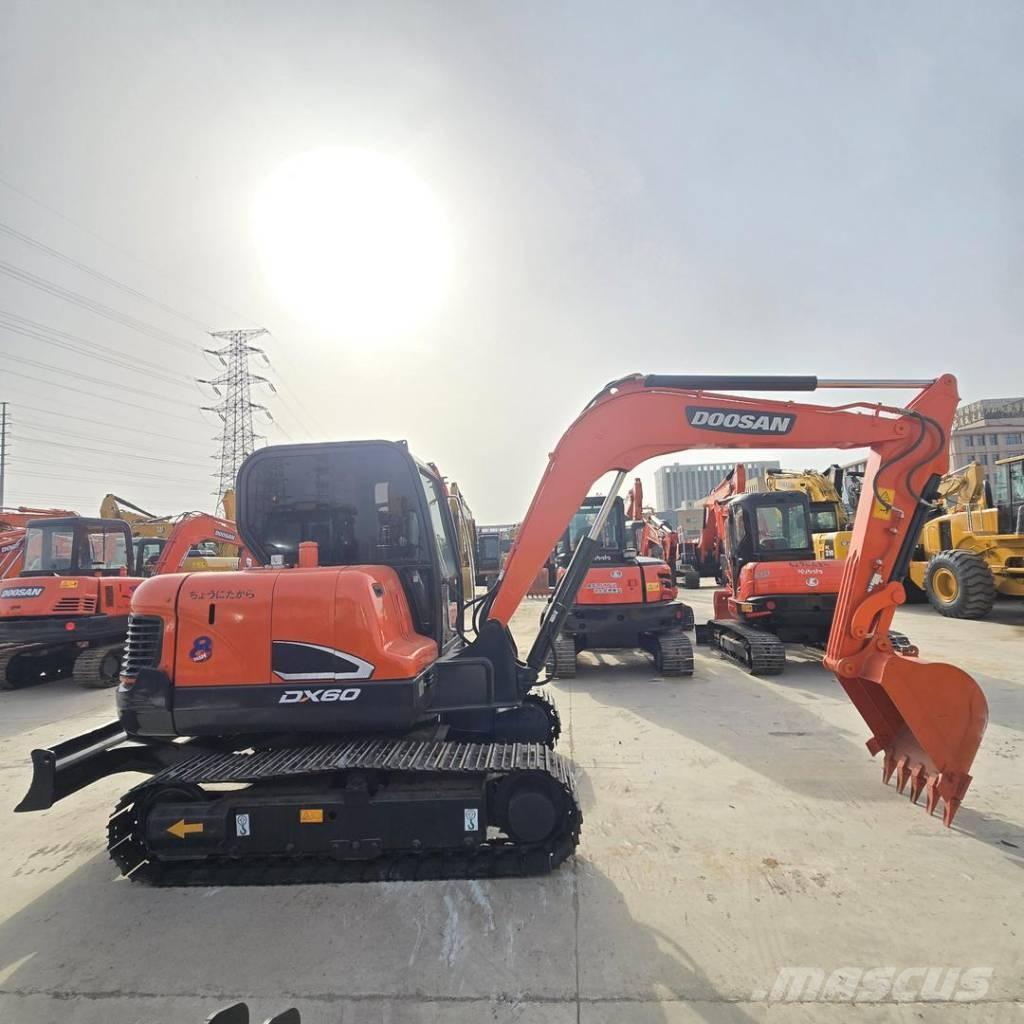 Doosan DX 60 Міні-екскаватори < 7т