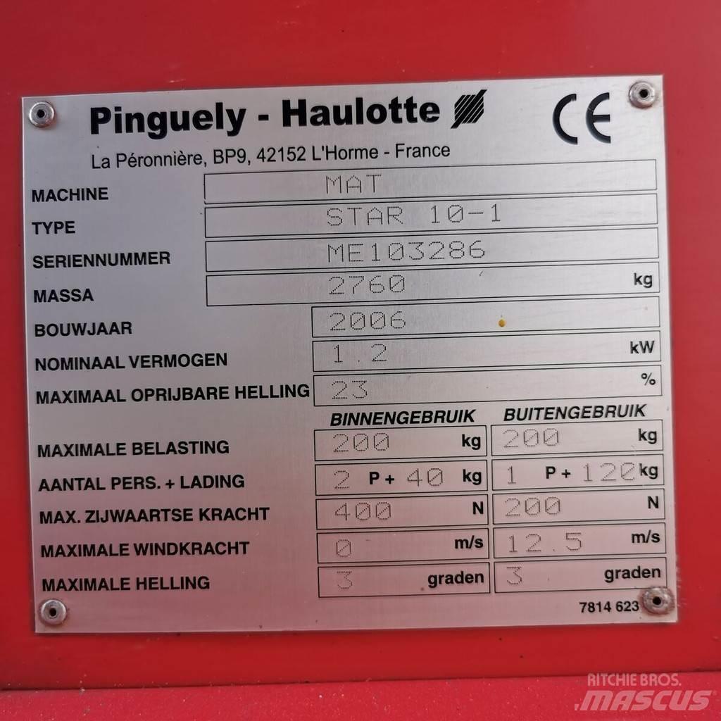 Haulotte Star 10 Телескопічні підйомники