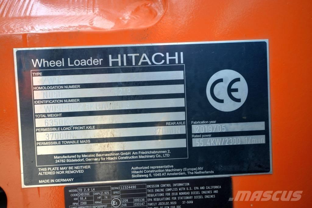 Hitachi ZW 95-6 C Фронтальні навантажувачі