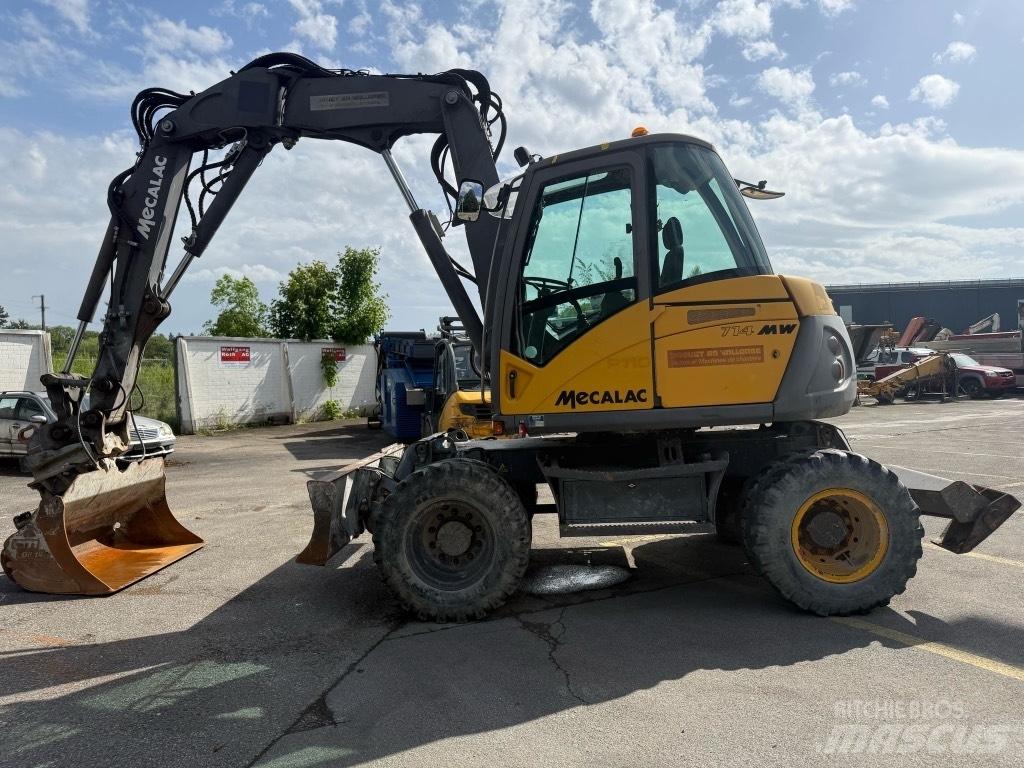 Mecalac 714 MW Колісні екскаватори