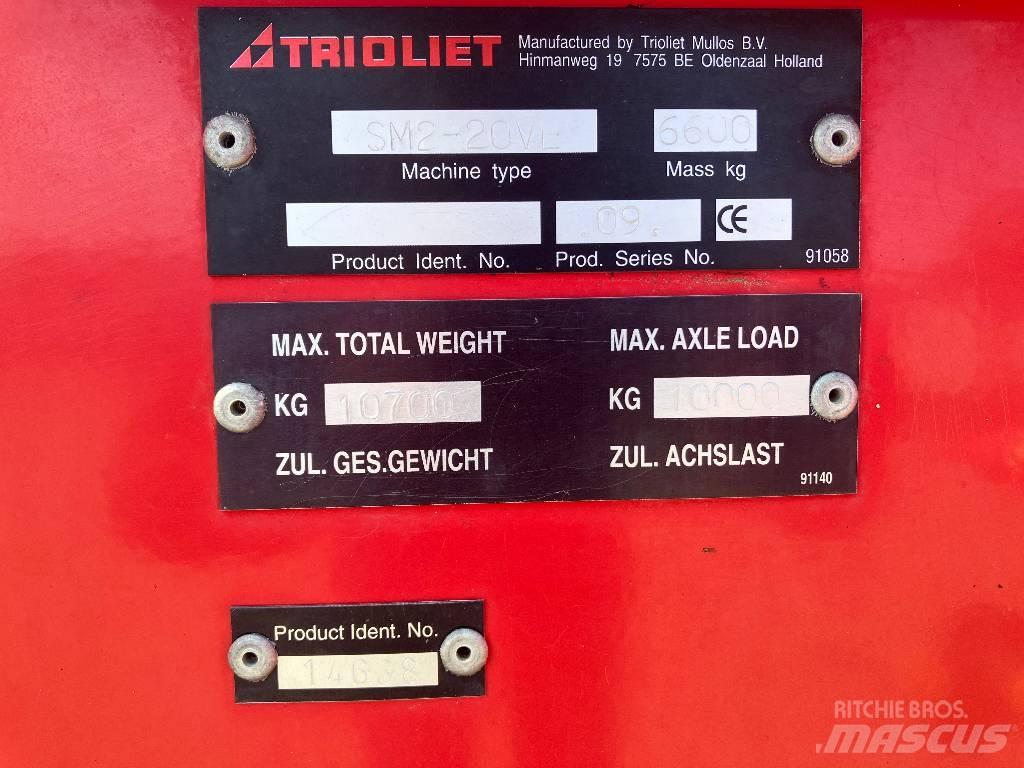 Trioliet SM2 20 VE Годівниці для тварин