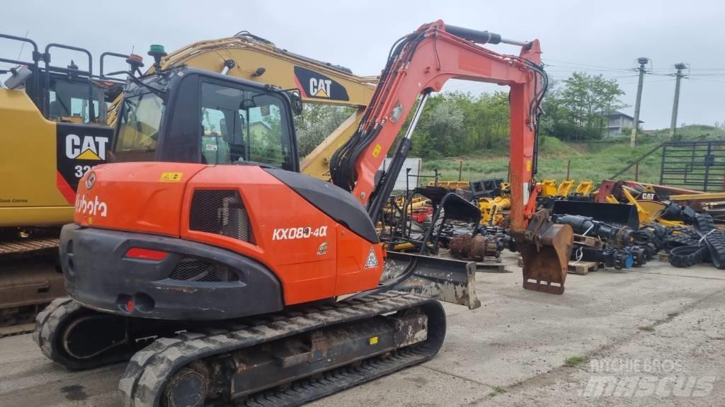 Kubota Kx 080-4 Середні екскаватори 7т. - 12т.
