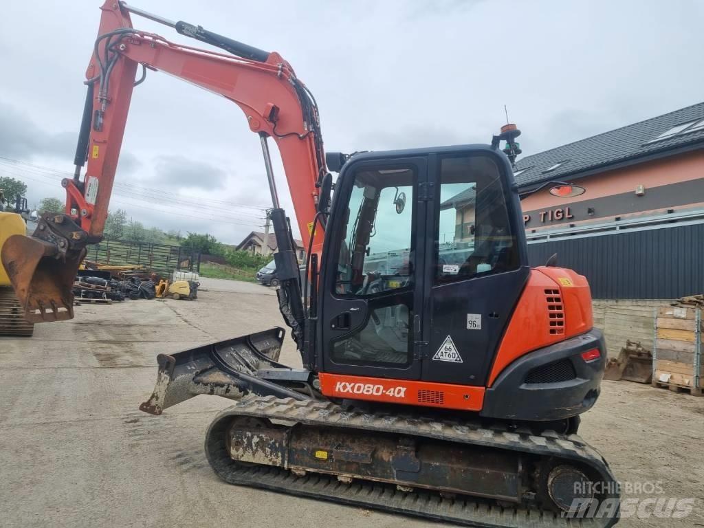 Kubota Kx 080-4 Середні екскаватори 7т. - 12т.