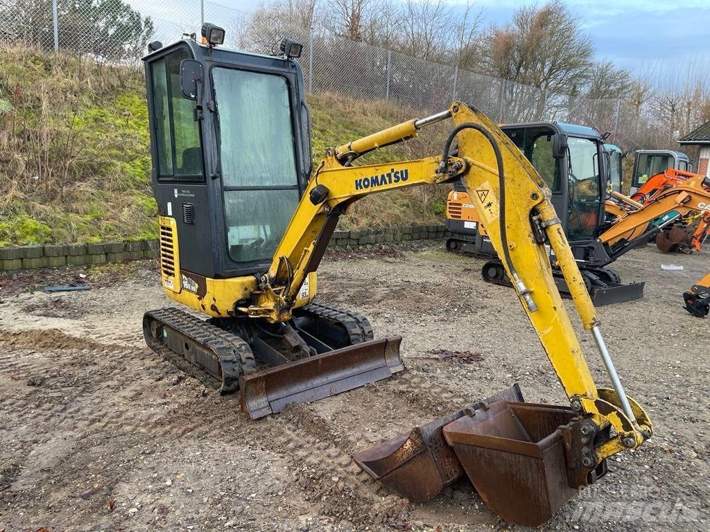 Komatsu PC 16 R-3HS Міні-екскаватори < 7т