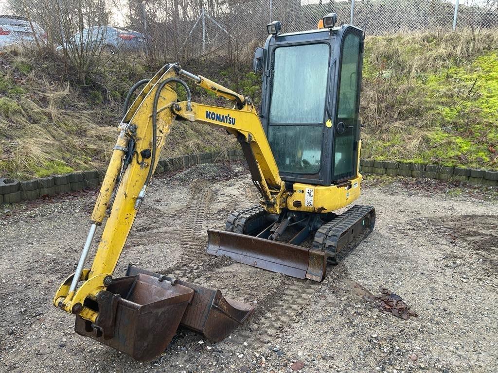 Komatsu PC 16 R-3HS Міні-екскаватори < 7т