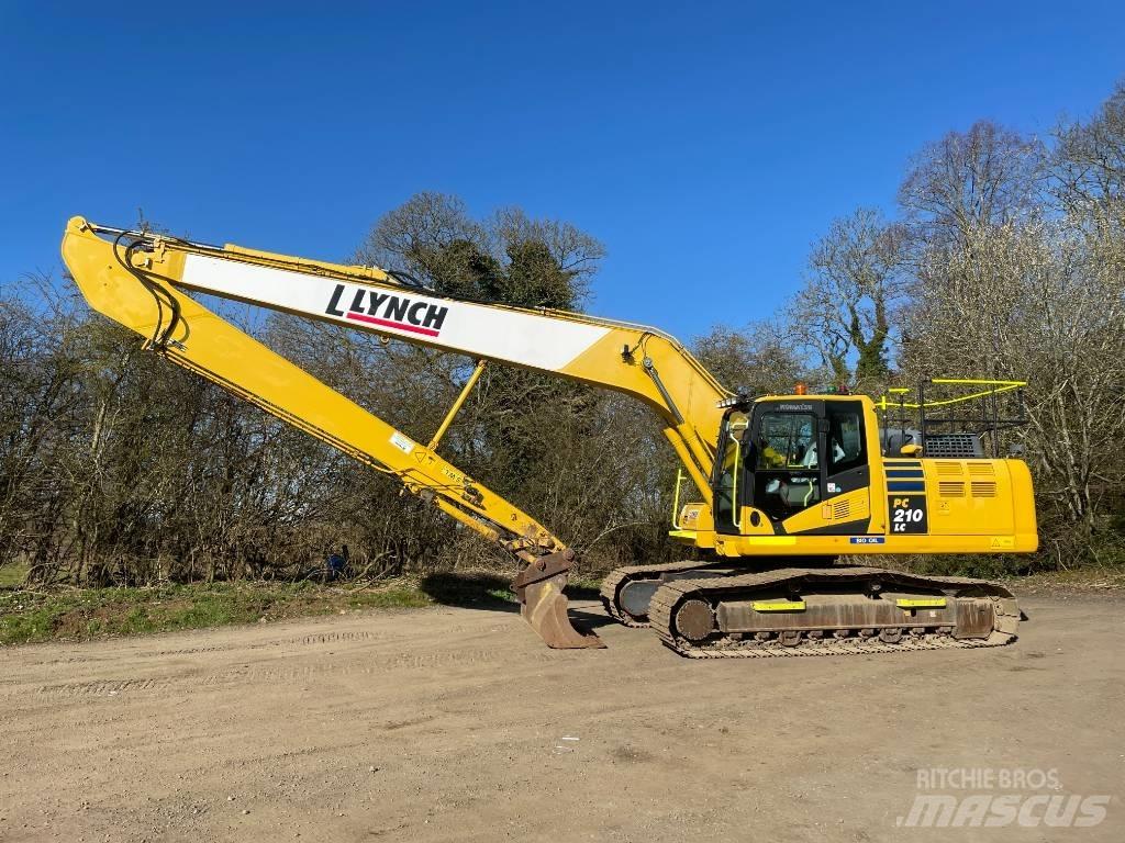 Komatsu PC 210 Екскаватори з великим вилітом