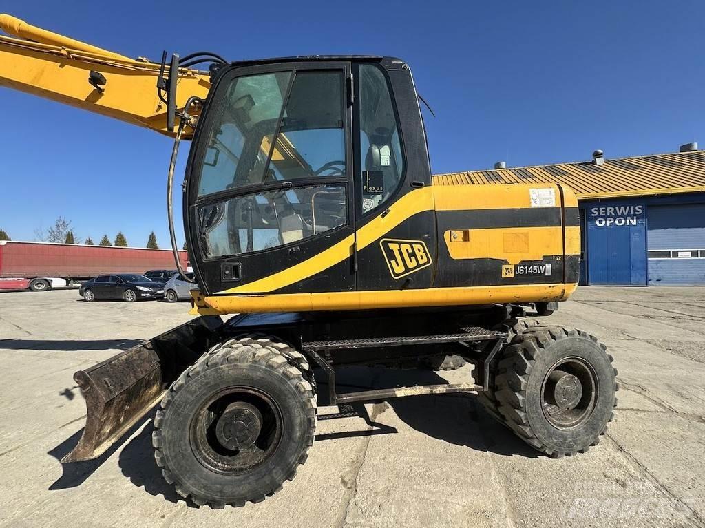 JCB JS145W Колісні екскаватори