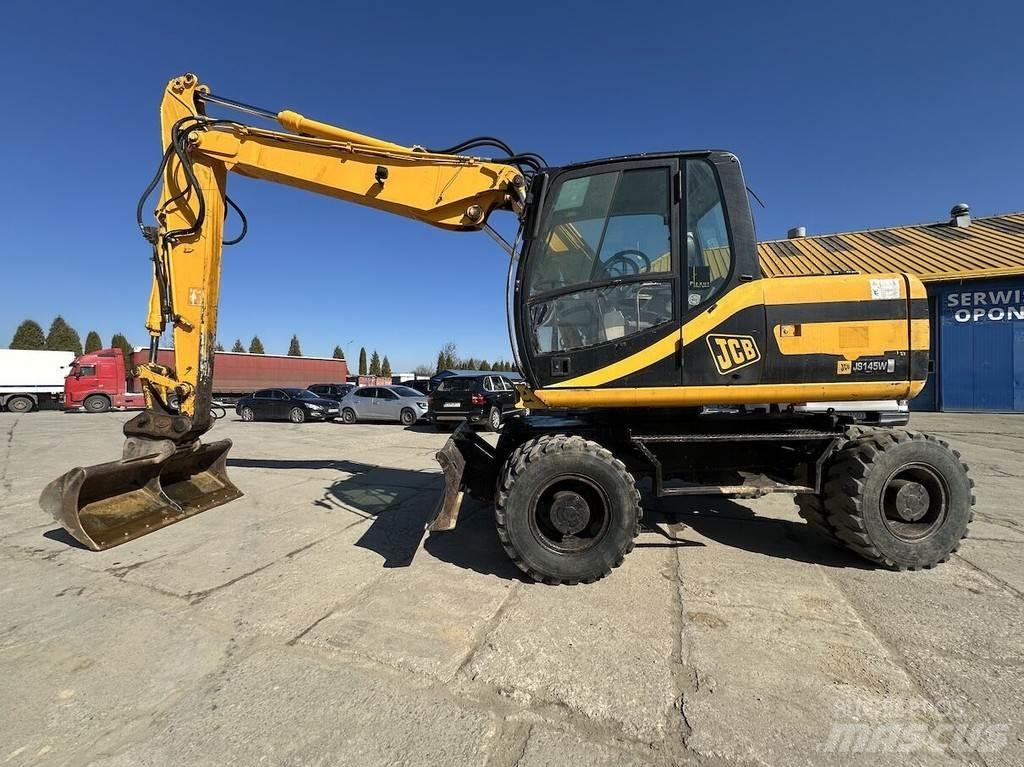 JCB JS145W Колісні екскаватори