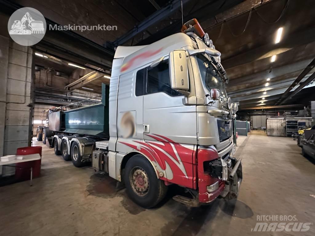 MAN TGX 35.540 Вантажівки з гаковим підйомом