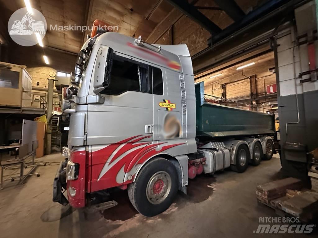 MAN TGX 35.540 Вантажівки з гаковим підйомом