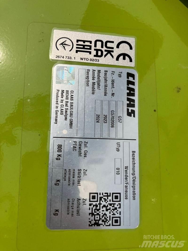 CLAAS Volto 65 Граблі і сінозворушувачі