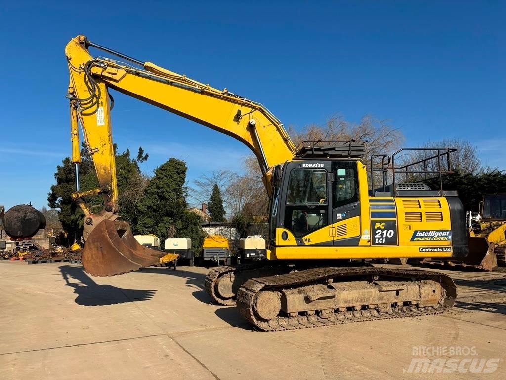 Komatsu PC 210 LC-10 Гусеничні екскаватори