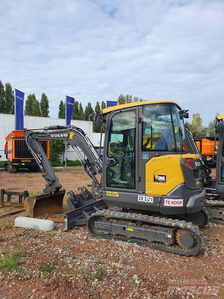 Volvo ECR 35 D Міні-екскаватори < 7т