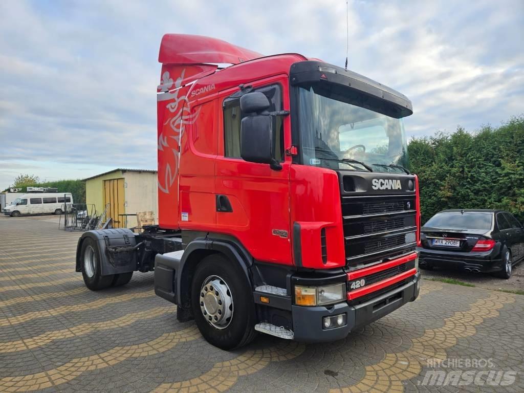 Scania 124 L 420 Тягачі