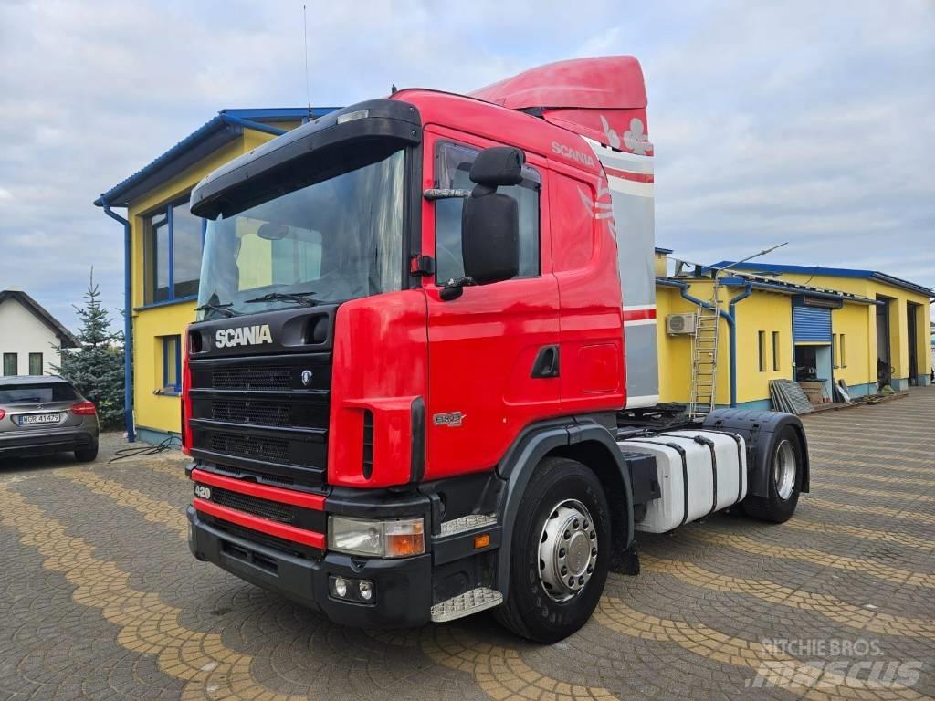 Scania 124 L 420 Тягачі