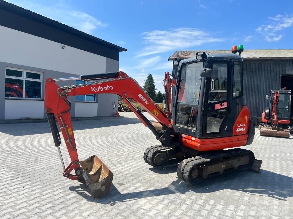 Kubota KX 61-3 Міні-екскаватори < 7т