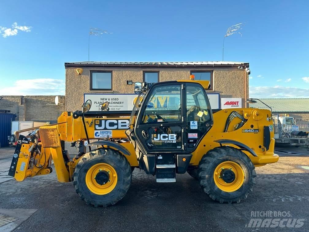 JCB 540-170 Телескопічні навантажувачі