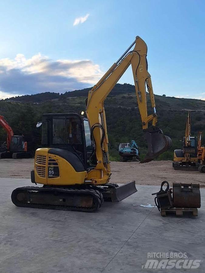 Komatsu PC55 Міні-екскаватори < 7т