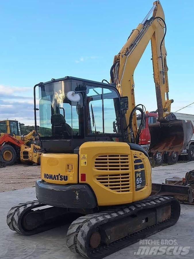Komatsu PC55 Міні-екскаватори < 7т