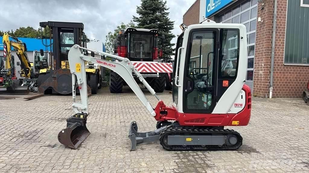 Takeuchi TB216 A Міні-екскаватори < 7т