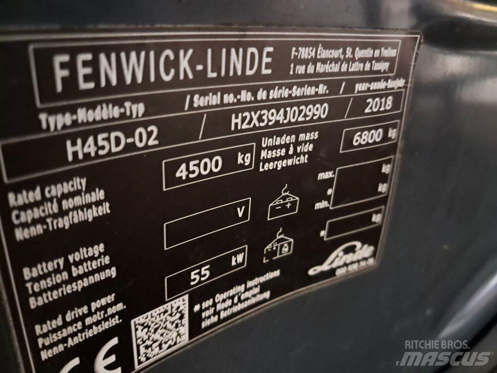 Linde H45D-02 Дизельні навантажувачі